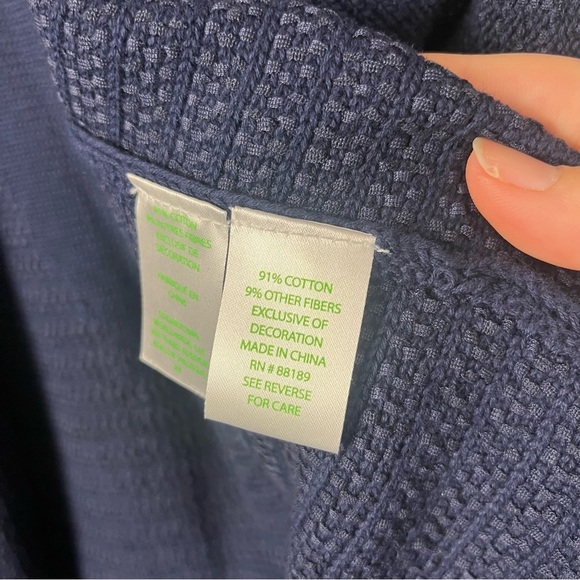 NEW Lilly Pulitzer Tatum Cardigan - True Navy size XS - Picture 6 of 9